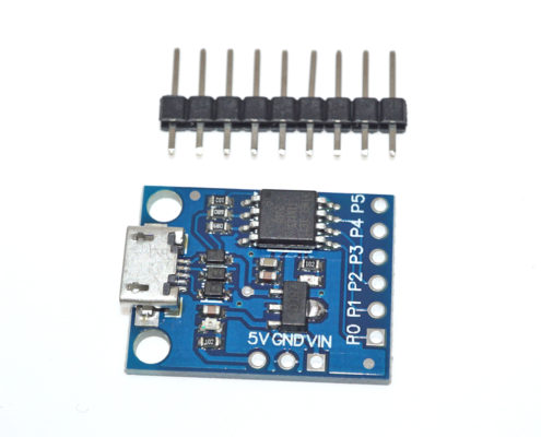 Attiny85 Microcontroller Micro USB Development Board