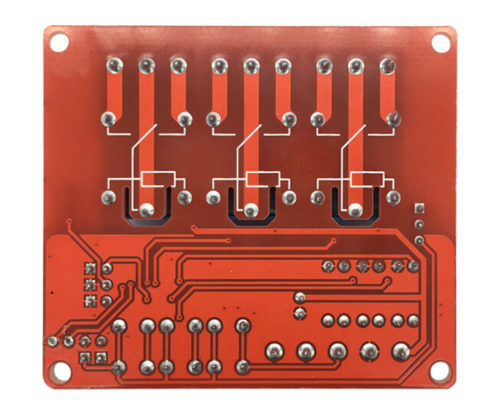 Self-Locking Interlock 2-in-1 3 Channel Relay Module