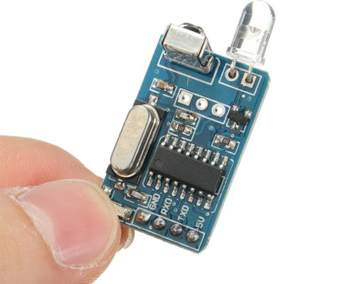 DIY 5V Wireless IR Infrared Remote Encoding Transmitter Receiver Module