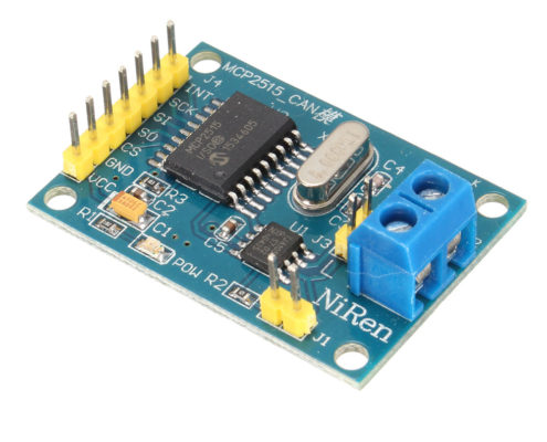 MCP2515 CAN BUS MODULE TJA1050 RECEIVER PROTOCOL