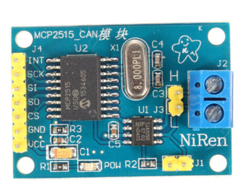 MCP2515 CAN BUS MODULE TJA1050 RECEIVER PROTOCOL