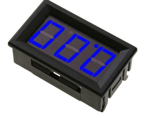 LED Digital Display Panel Volt Meter Voltage Voltmeter