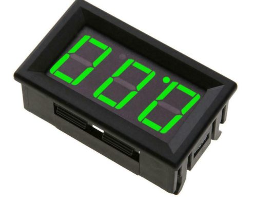 LED Digital Display Panel Volt Meter Voltage Voltmeter