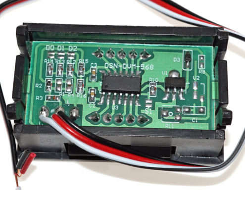 LED Digital Display Panel Volt Meter Voltage Voltmeter