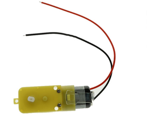 Single Axis Intelligent Car Gear TT Motor With Cable