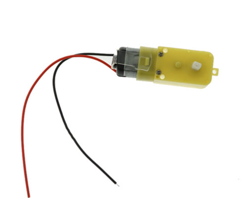 Single Axis Intelligent Car Gear TT Motor With Cable