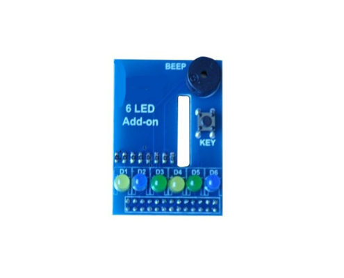 6 LED Add-on DIY Expansion Board For Banana Pi