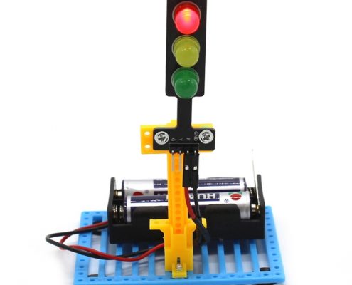 strip plate three colors traffic light