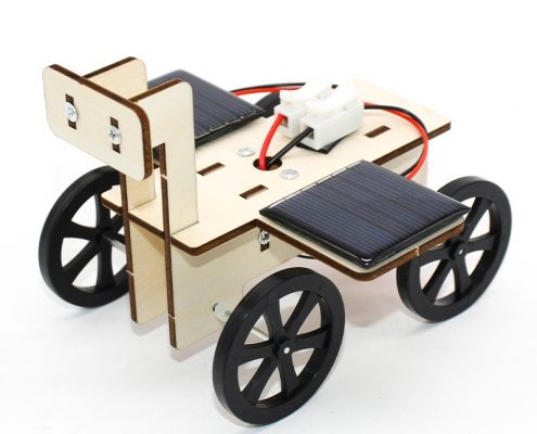 dual panel solar car