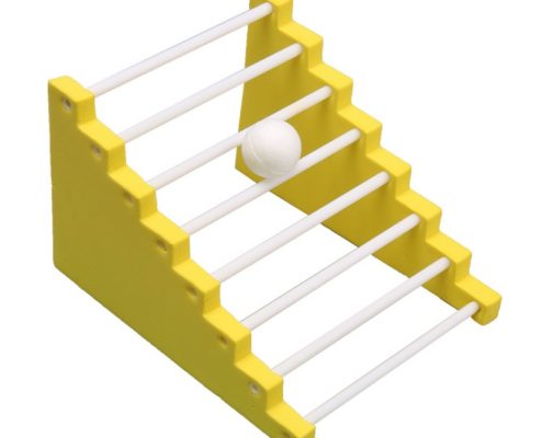 ball climbing staircase