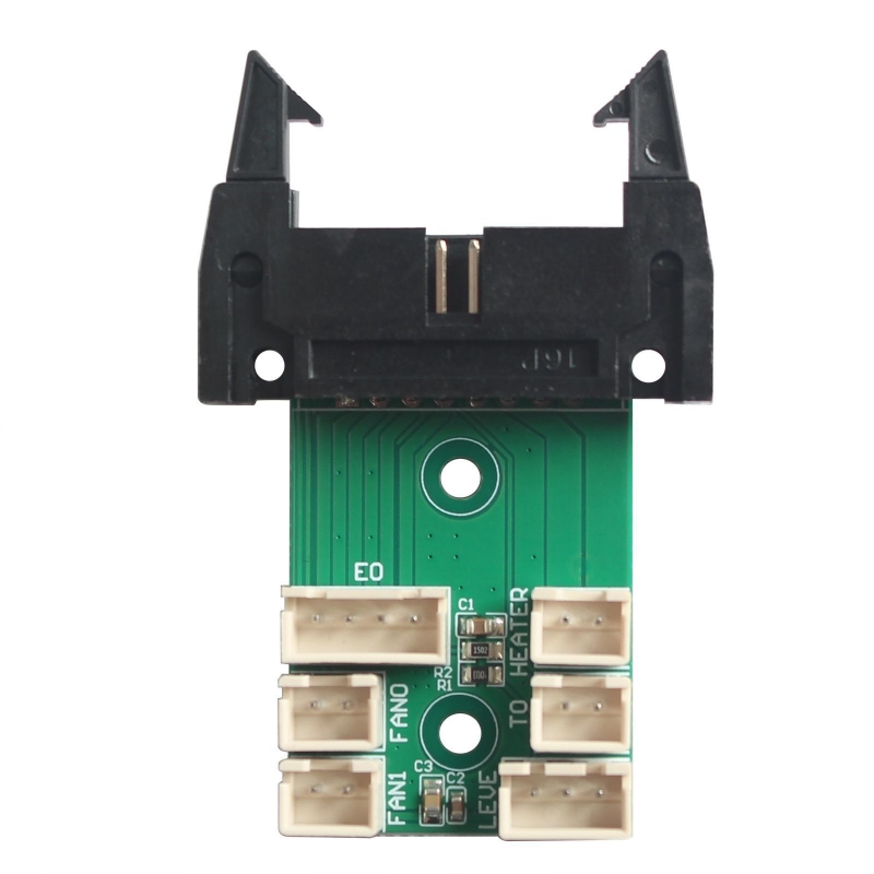 hot end nozzle adapter plate breakout module