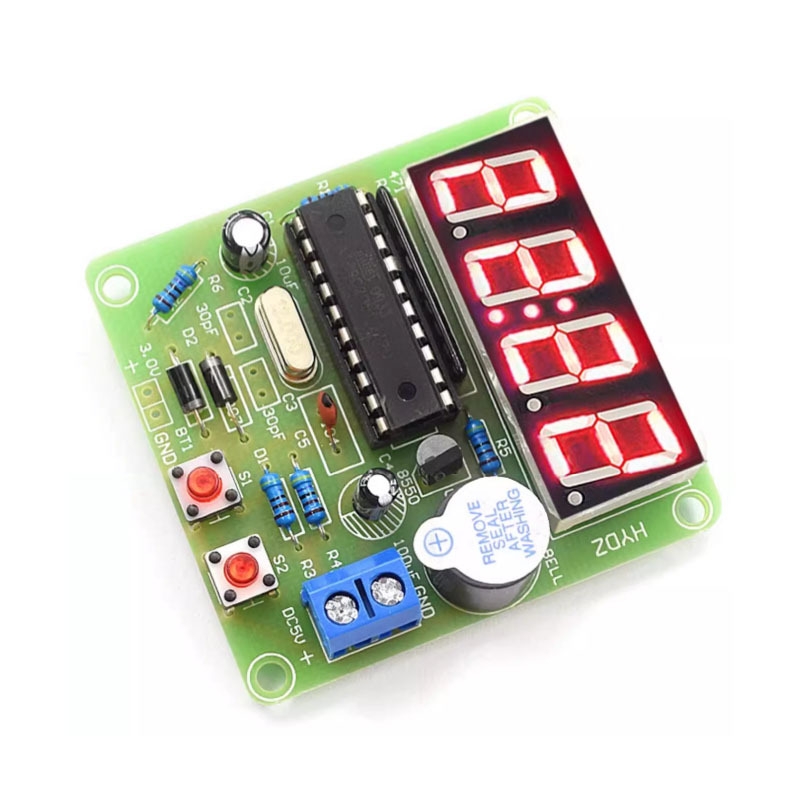 4 digit electronic clock