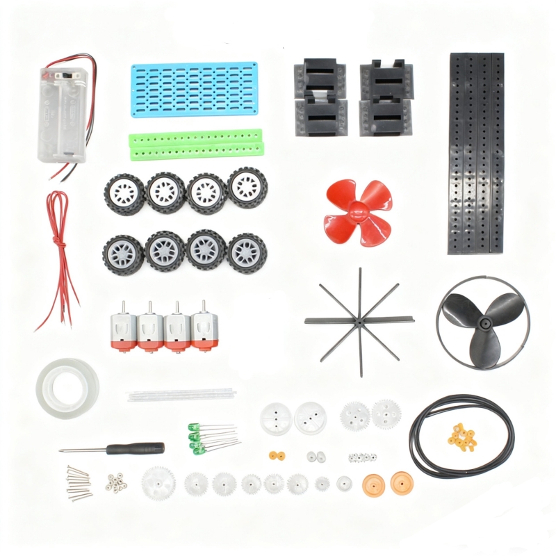100 in 1 130 motor gear car chassis