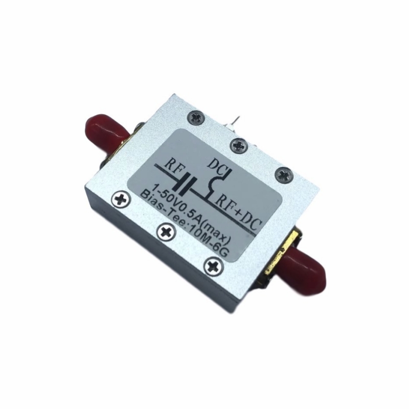 bias tee 10mhz 6ghz low insertion loss rf isolator