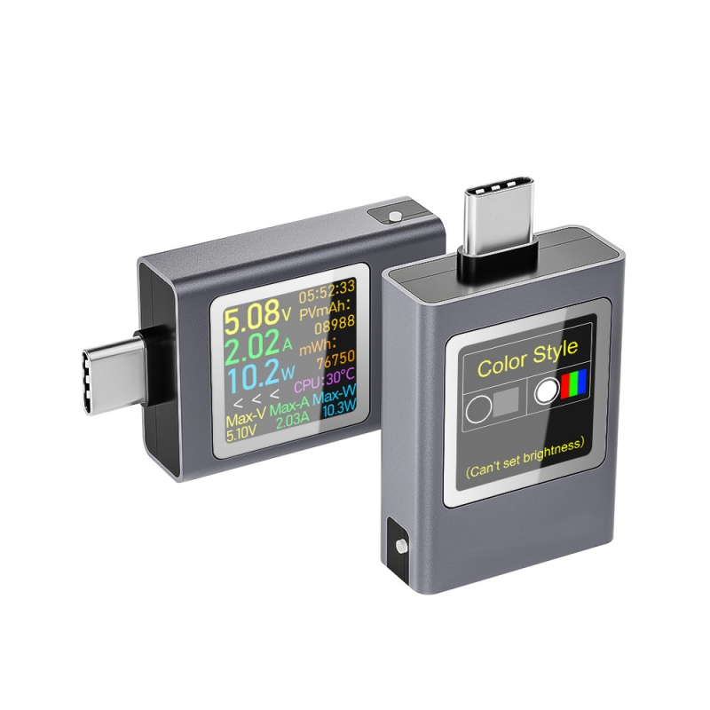 color digital display multifunctional capacity tester