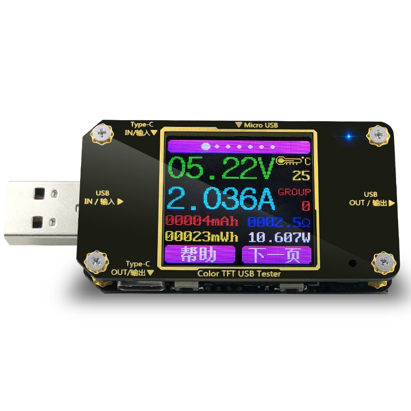 a3 usb voltage current meter