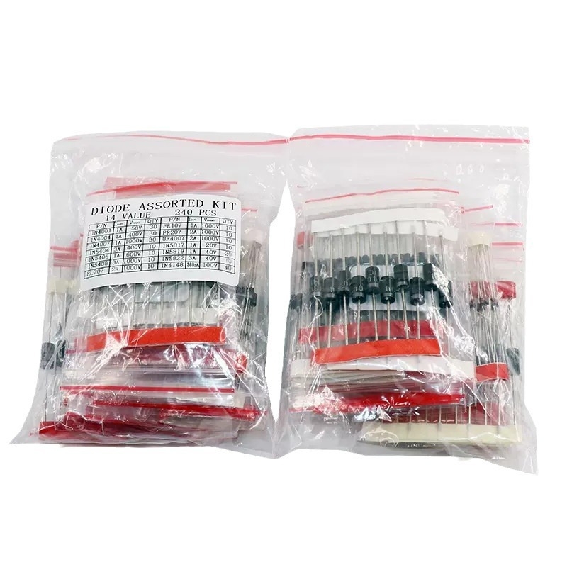 240 pieces rectifier schottky diode combination set